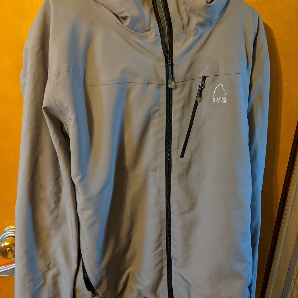 Sierra Designs Gray Hooded Jacket